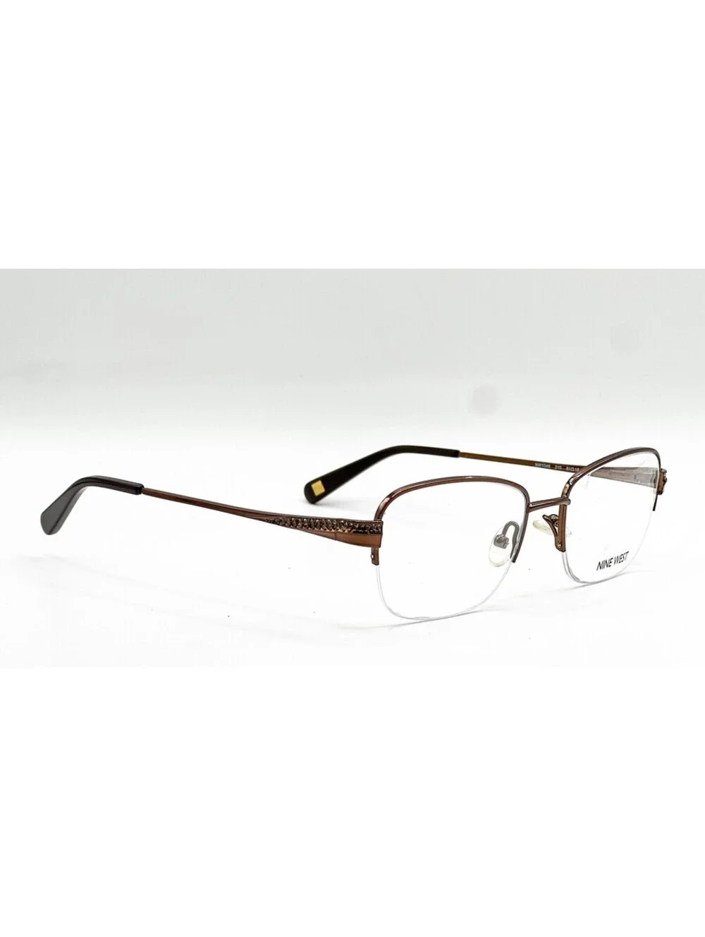 Nine West Nw1049 210 Brown Authentic Eyeglasses 51-18-135